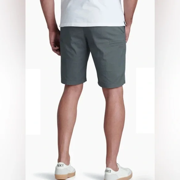 Kuhl Men's Resistor Lite Chino Short 32 Charcoal Blue Casual Stretch Classic - Picture 2 of 16